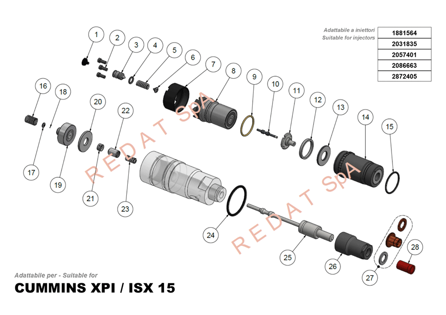 CUMMINS XPI / ISX 15